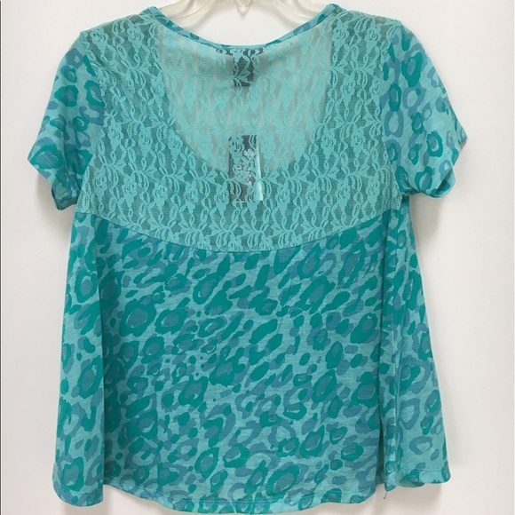 PLANET GOLD leopard print top - Picture 2 of 3
